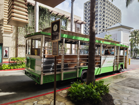 ワイキキ巡回トロリーバス