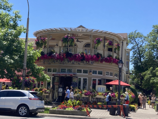 ナイアガラオンザレイクの街中