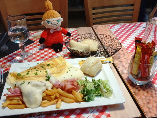 オムレツプレートセット