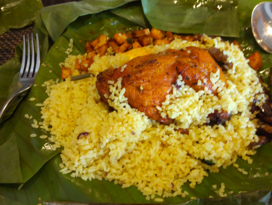 バナナの甘い香りが・・・