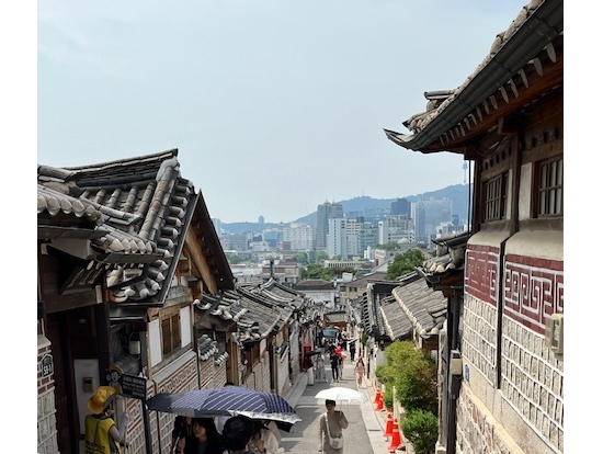 北村(プクチョン)の街並みです。