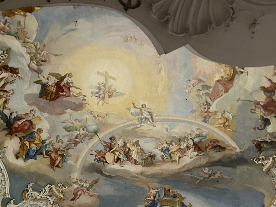 ヴィース教会天井画