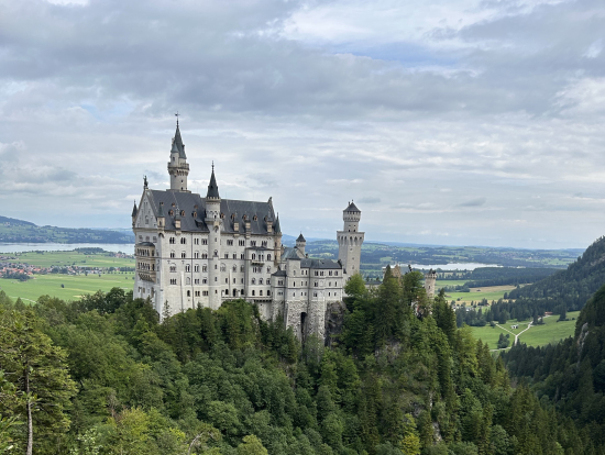 マリエン橋からのノイシュバンシュタイン城