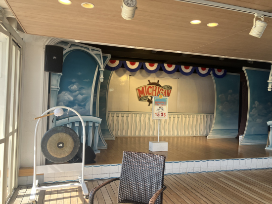 出航直後に叩いたドラ