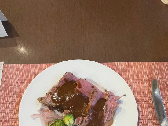 たくさん食べたローストビーフ