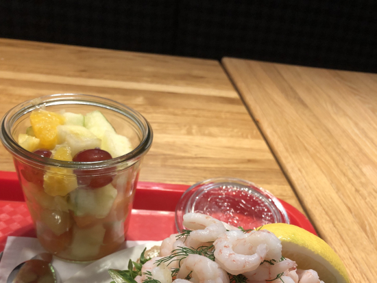 円安で夕食のサンドイッチ他がすごく高い