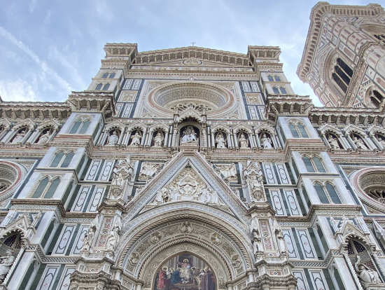 ドゥオーモ正面から