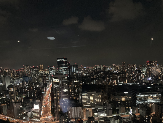 東京タワーからの夜景