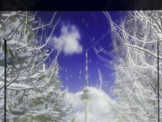 冬のソウルタワー