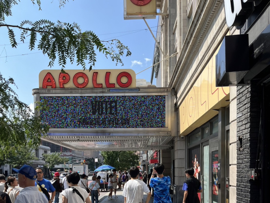 ハーレム地区にあるアポロシアター