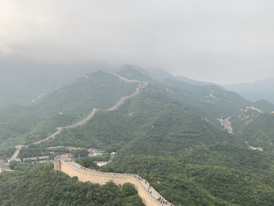 曇り空でしたので、8月にもかかわらず涼しく、快適でした。
