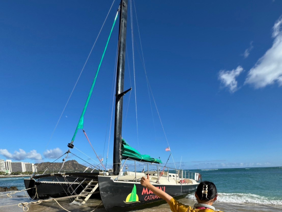 集合場所がわかりにくいです!シェラトンの一番西側です