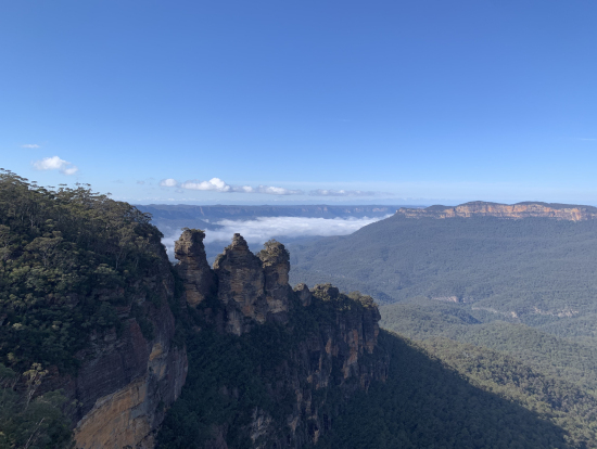 展望台からのスリーシスターズ
