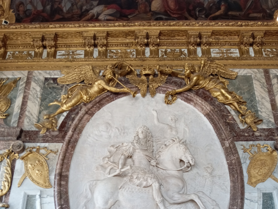 「ベルサイユのばら」のヒロインのモチーフとなったレリーフ