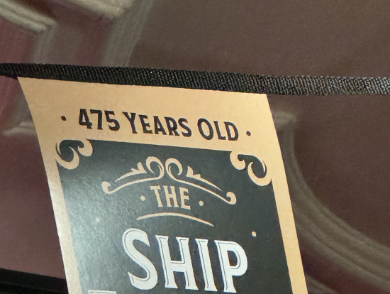 Holborn 近くのパブ ”The Ship Tavern” その歴史にビックリ