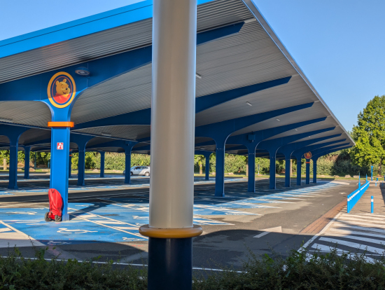 下りたところの横