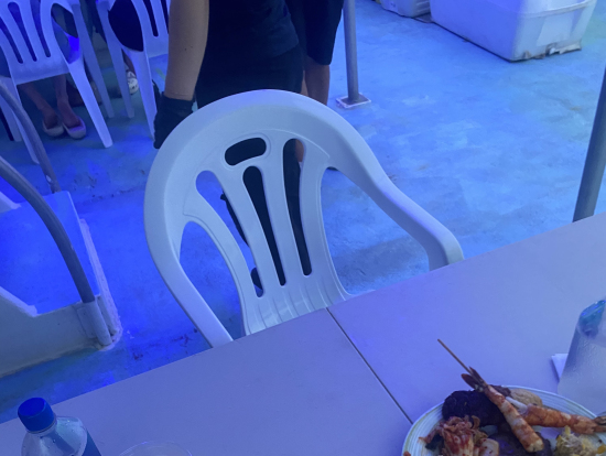 食べ物はバイキングでした!