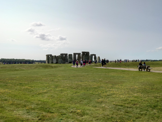 ストーンヘンジ近くまで、バスがありました！