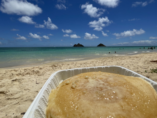 予約注文したパンケーキ!