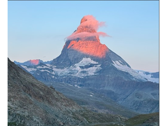 リッフェル湖と逆さマッターホルン