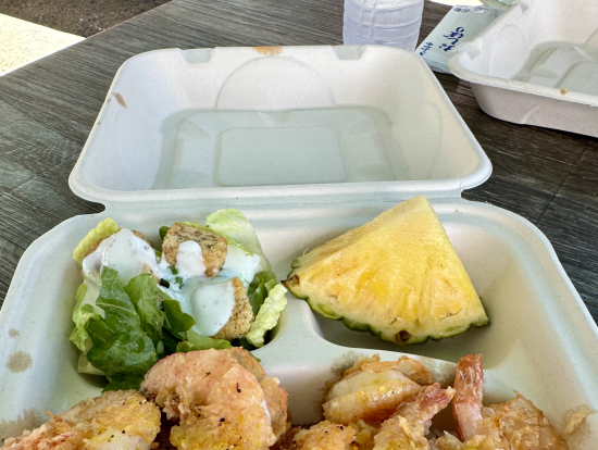 ガーリックシュリンプではなくレモンシュリンプ