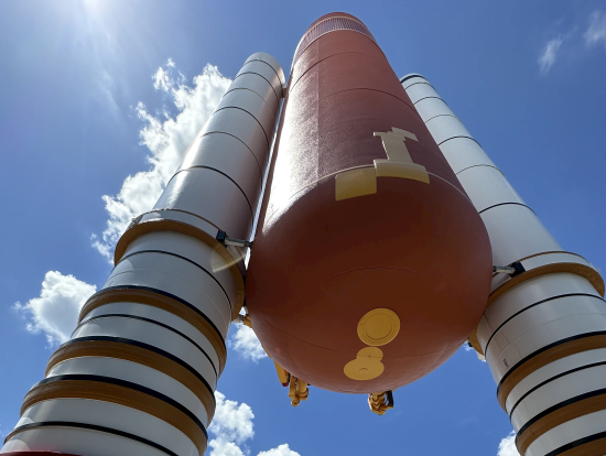 ケネディ宇宙センター Visitor Complex 入口