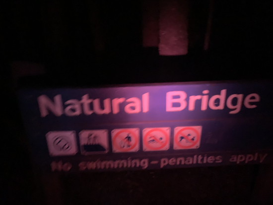 国立公園入場口