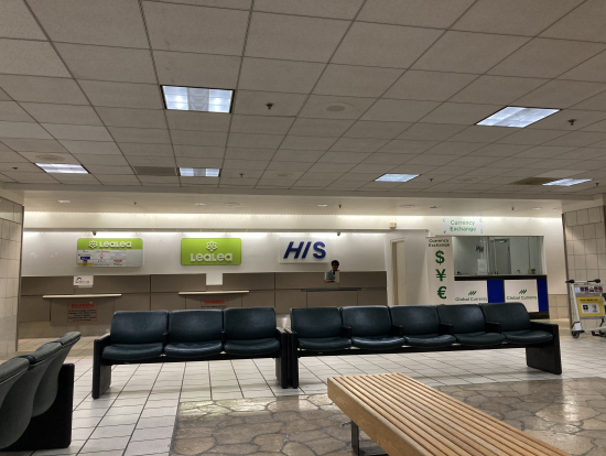 バスの待機場所①