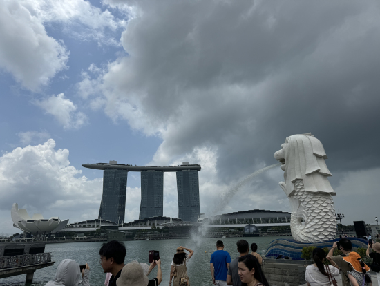 マーライオン、マリーナベイサンズ