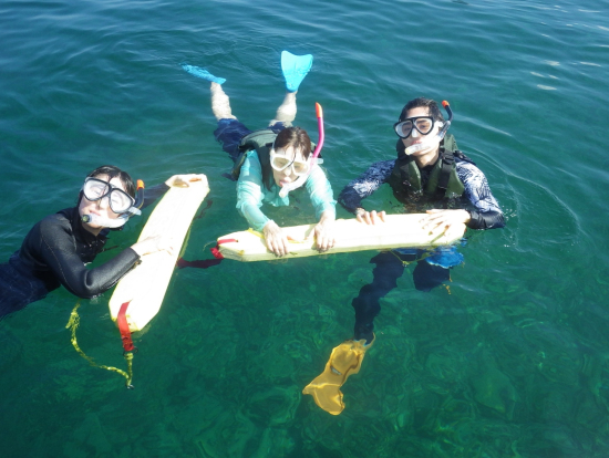 シュノーケリング