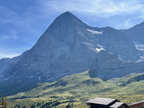 ハイキング中の絶景!