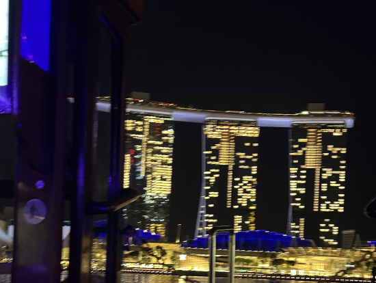 リバーボートからのマリーナベイサンズ