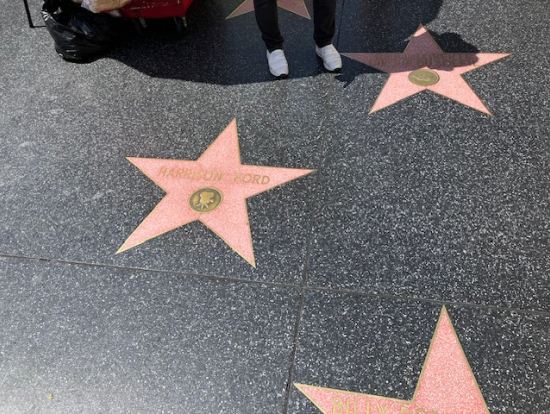 ハリウッド・ウォーク・オブ・フェーム(ハリソンフォード)