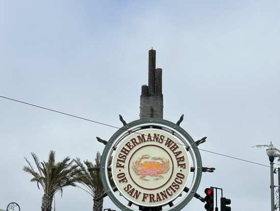 フィッシャーマンズワーフでは、海鮮食べまくり。