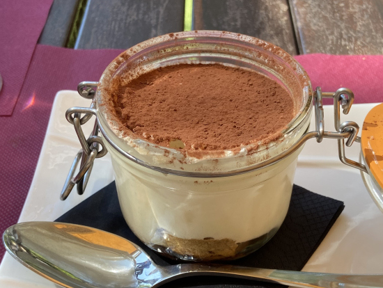 瓶詰めの芳醇なティラミス