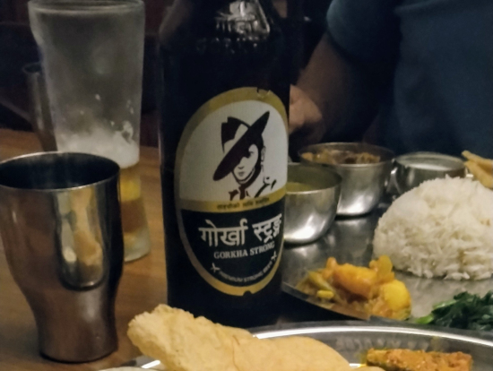 ポカラで食べたダルバート