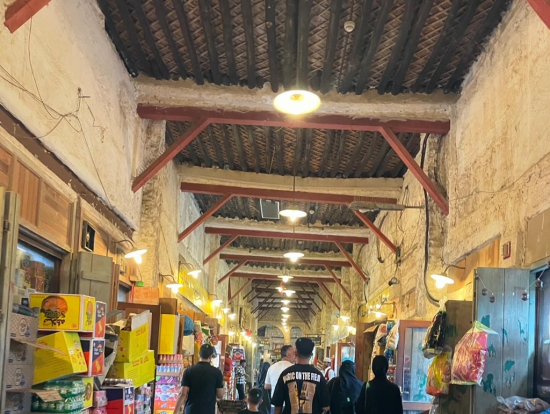 スークワーキフ市場の中