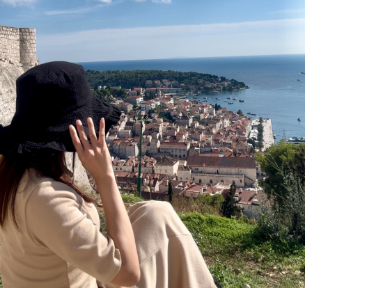 城の中にお金払わなくても綺麗にとれるよ