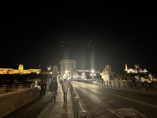 ブダペストの夜景