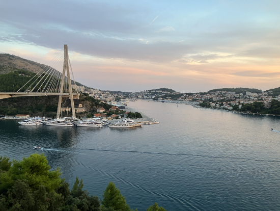 ドブロブニクに到着前