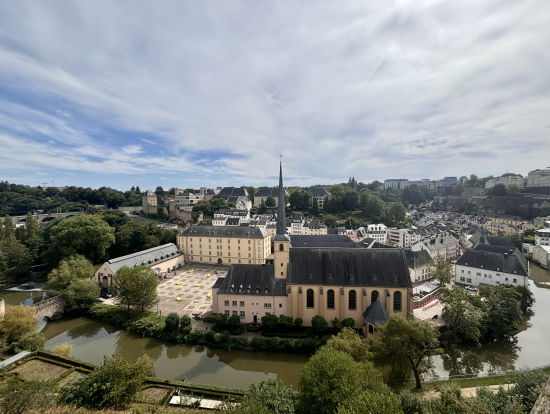 上から見た景色