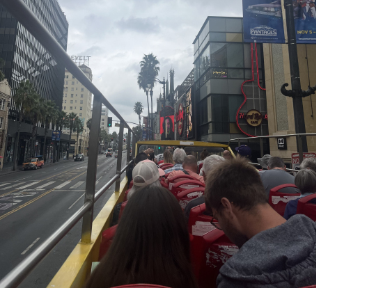 ドルビーシアター、出発前の様子