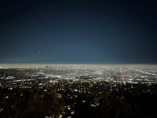 ロサンゼルスの夜景