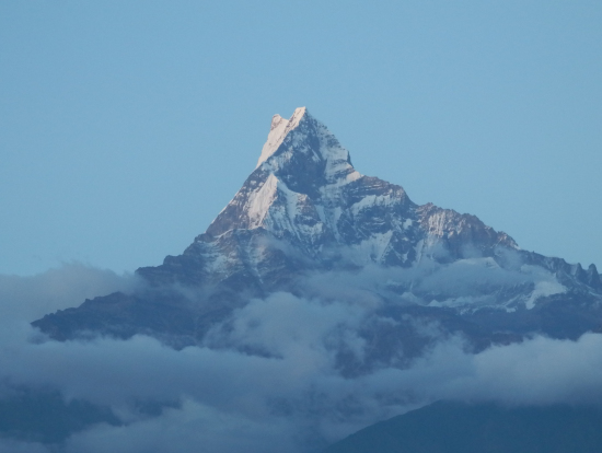 オーストラリアンキャンプから見たマチャプチャレ