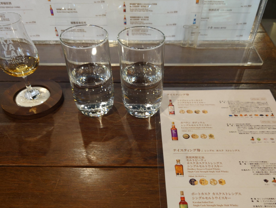 カバラン蒸留所 試飲