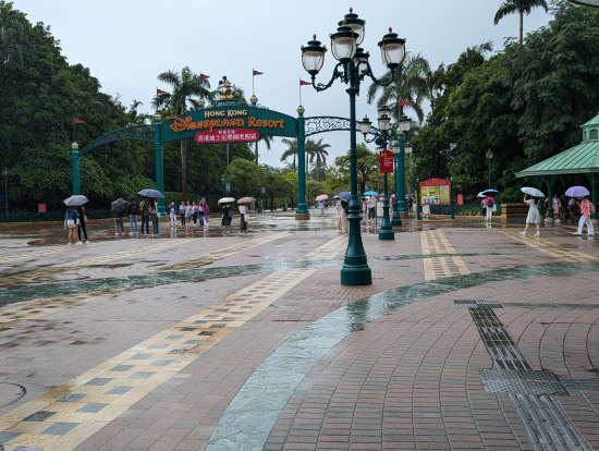 香港ディズニーアプローチゲート