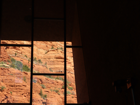 セドナの教会。