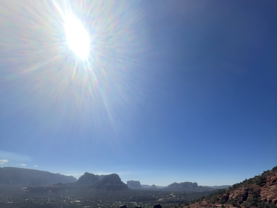 セドナの光景。