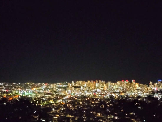 夜景の写真は難しい。。。