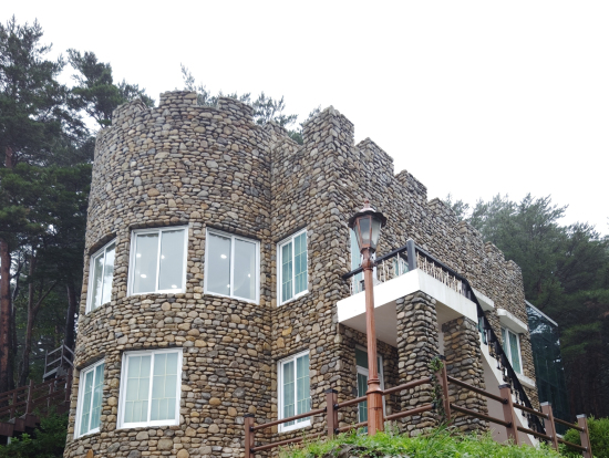 花津浦の城(金日成の別荘)